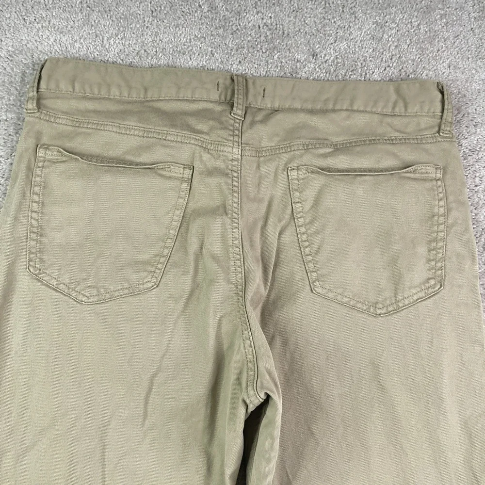 Banana Republic Pants Mens 36x32 Tan Slim 5 Pocket Stretch Twill Chino Khaki